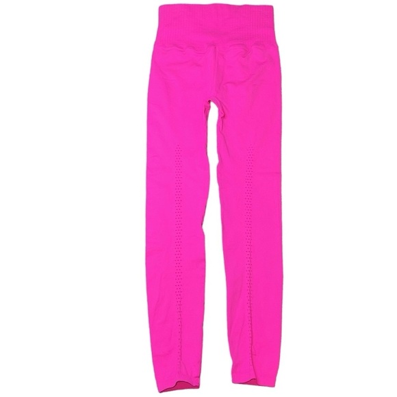{NWOT Free People Movement High-Rise 7/8 Length Good Karma Legging Hot Pink XS/S - Picture 6 of 13
